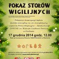 ZSM Darłowo zaprasza na: Pokaz Stołów Wigilijnych 