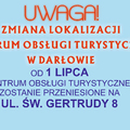 UWAGA. Zmiana lokalizacji IT Darłowo 