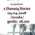 Spotkanie z Danutą Siwiec