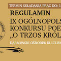 OGŁASZAMY KONKURS: Napisz wiersz i wygraj 