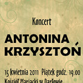 Koncert Antoniny Krzysztoń w Darłowie