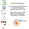 Konkurs grantowy Działaj Lokalnie został rozstrzygnięty